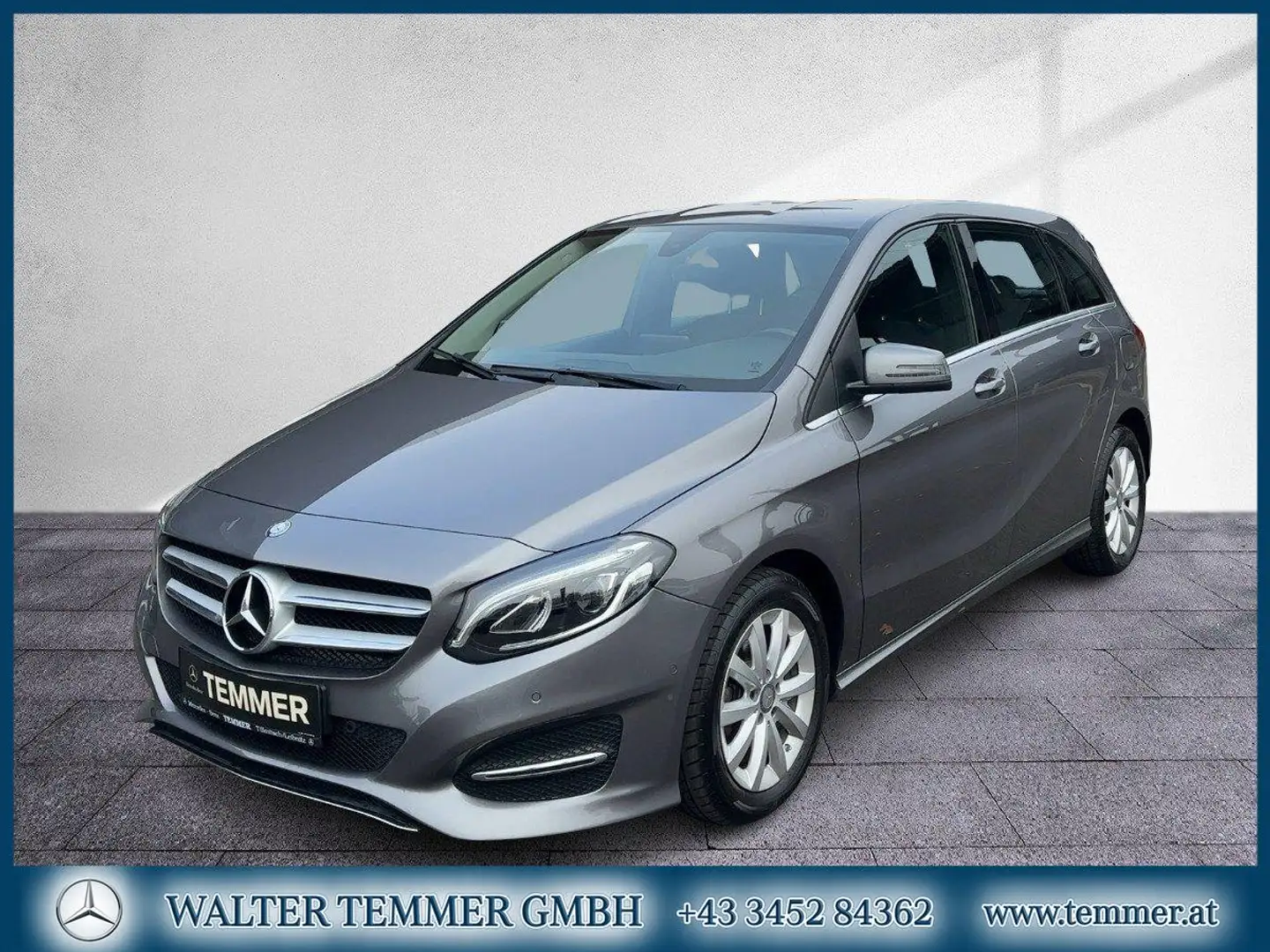 Mercedes-Benz B 180 d Style LED Navi Shz Tempomat Gris - 1
