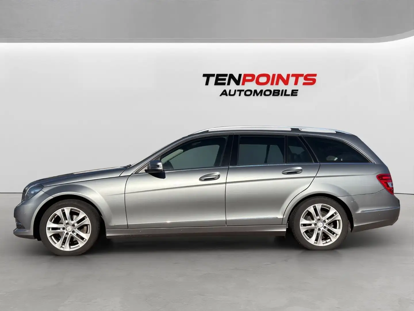 Mercedes-Benz C 180 T CGI Avantgarde AHK+PDC+TEMP+XENON+SHZ Silber - 2