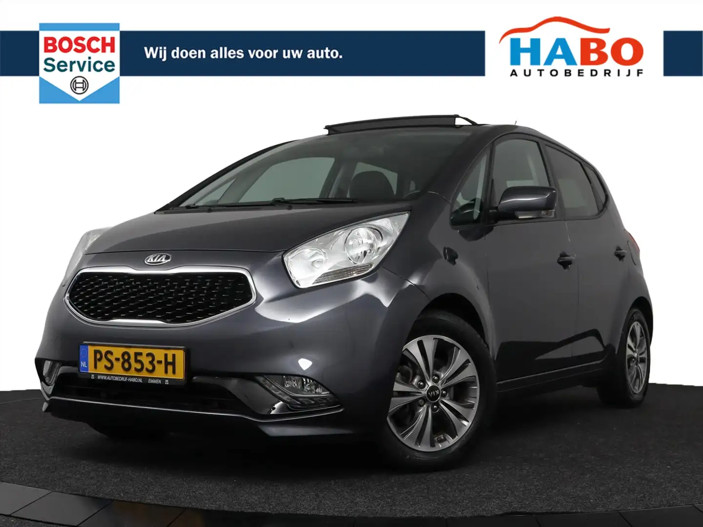 Kia Venga 1.4 CVVT SUMMER EDITION ECC/CRUISE/NAV/CAMERA/SCHU Gris - 1