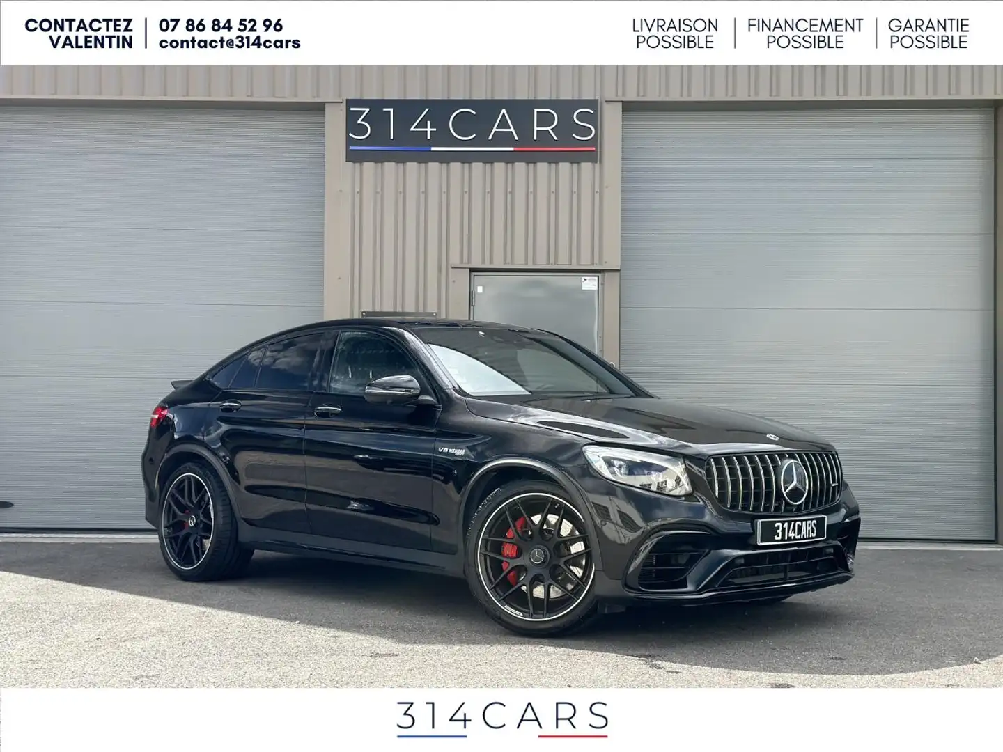 Mercedes-Benz G GLC 63 S Coupé - 510 - BVA 9G TRONIC 4-Matic+ Чорний - 1