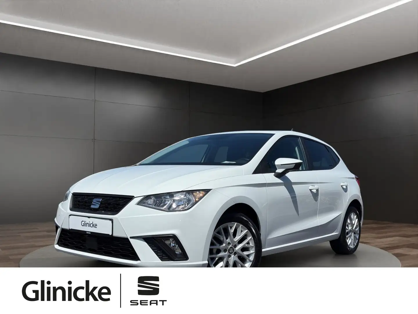 SEAT Ibiza Style 1.0 TSI + PDC hi.+ Sitzheiz+ CarPlay Weiß - 1