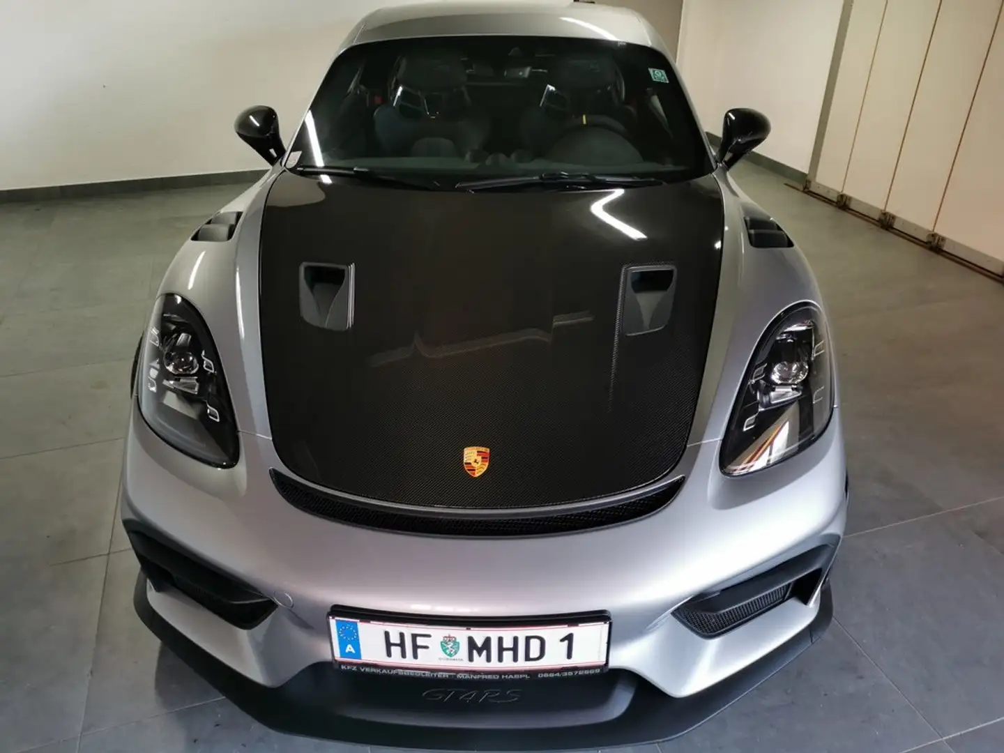 Porsche Cayman -GT4 RS Weissach Clubsport,LED schwarz,Approved Argent - 1