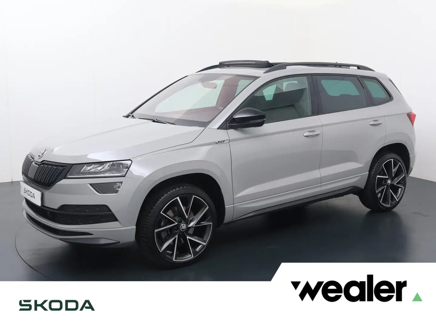 Skoda Karoq 1.5 TSI ACT Sportline Business | 150 PK | Automaat Grijs - 1