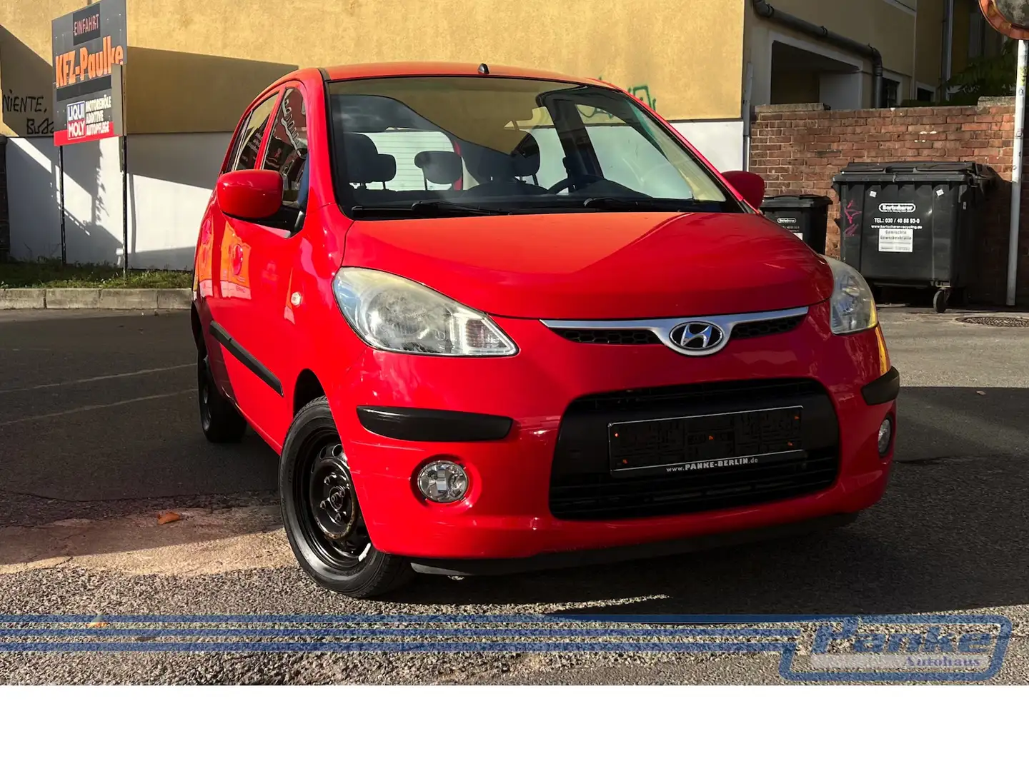Hyundai i10 Classic E*Klima*Radio*11/26TÜV* Rojo - 1