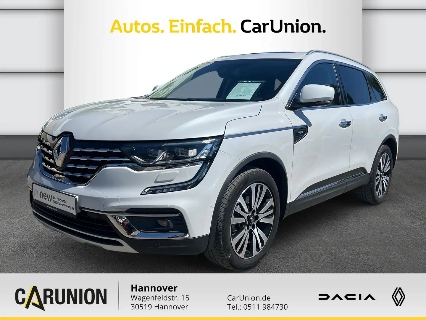 Renault Koleos INITIALE PARIS BLUE dCi 190 4WD X-tronic Weiß - 1