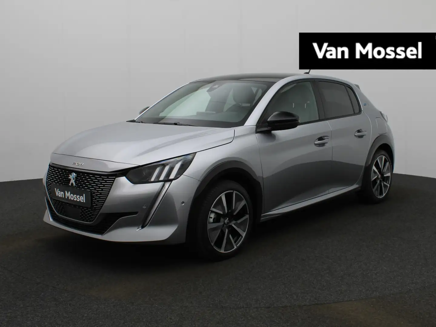 Peugeot e-208 50 kWh GT-Line | 1e-Eigenaar | 3-Fase | Leder / Al Grijs - 1