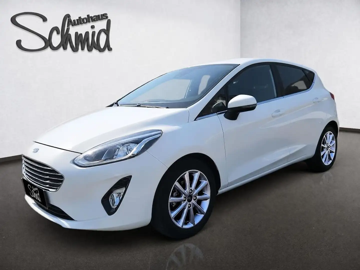 Ford Fiesta Titanium 1,0 EcoBoost Start/Stop Weiß - 1