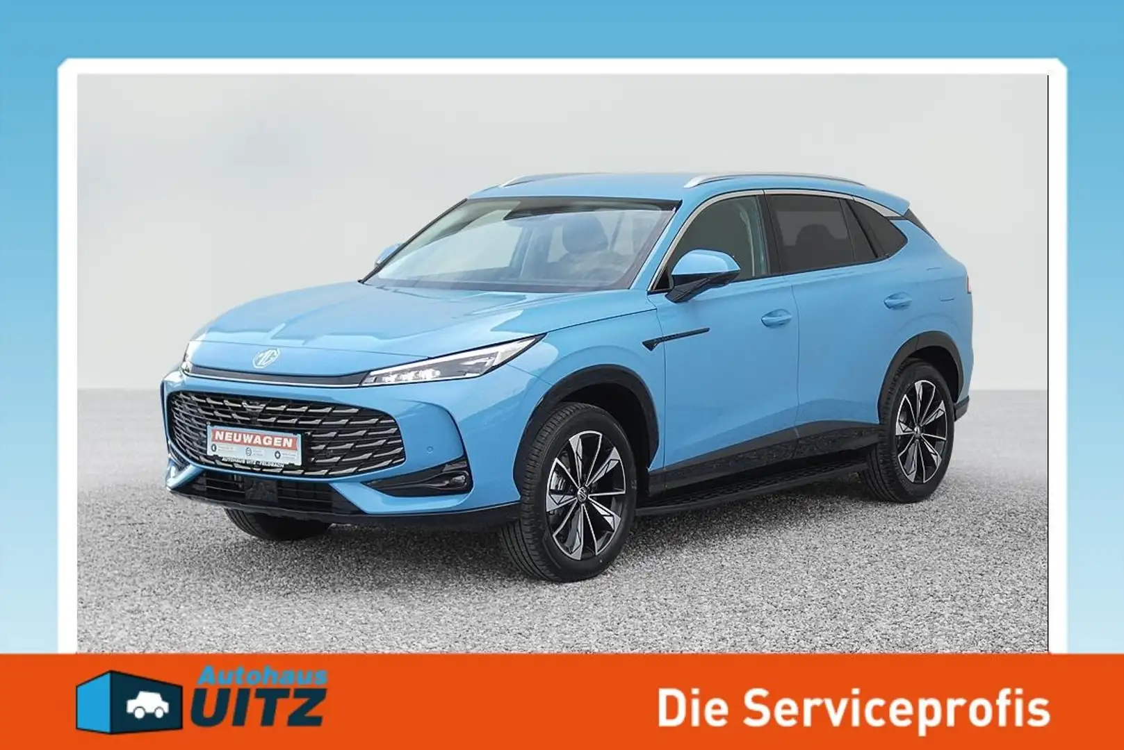 MG HS PHEV+ Luxury +360°+ACC+LED Blau - 1