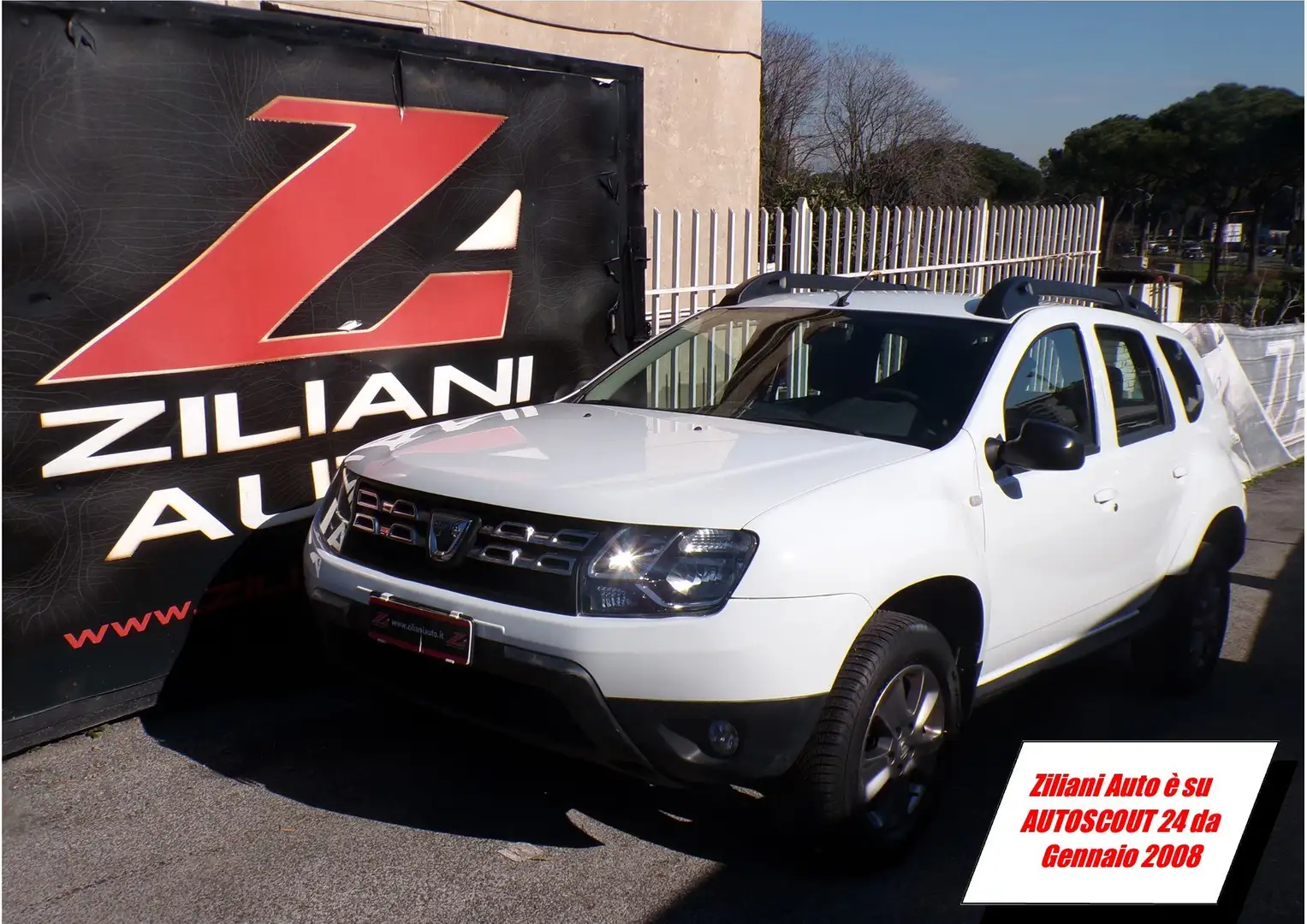 Dacia Duster 1.6 Ambiance gpl 105cv..NAVI..DISPLAY TOUCHSCREEN Bianco - 1