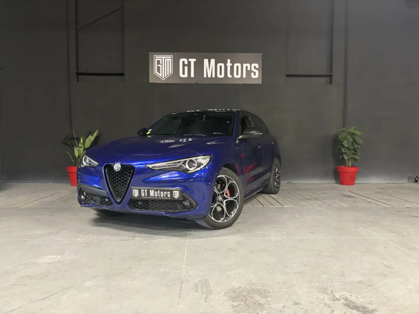 Alfa Romeo Stelvio 2.2 DIESEL 210CH VELOCE Q4 AT8 MY21 Grün - 1