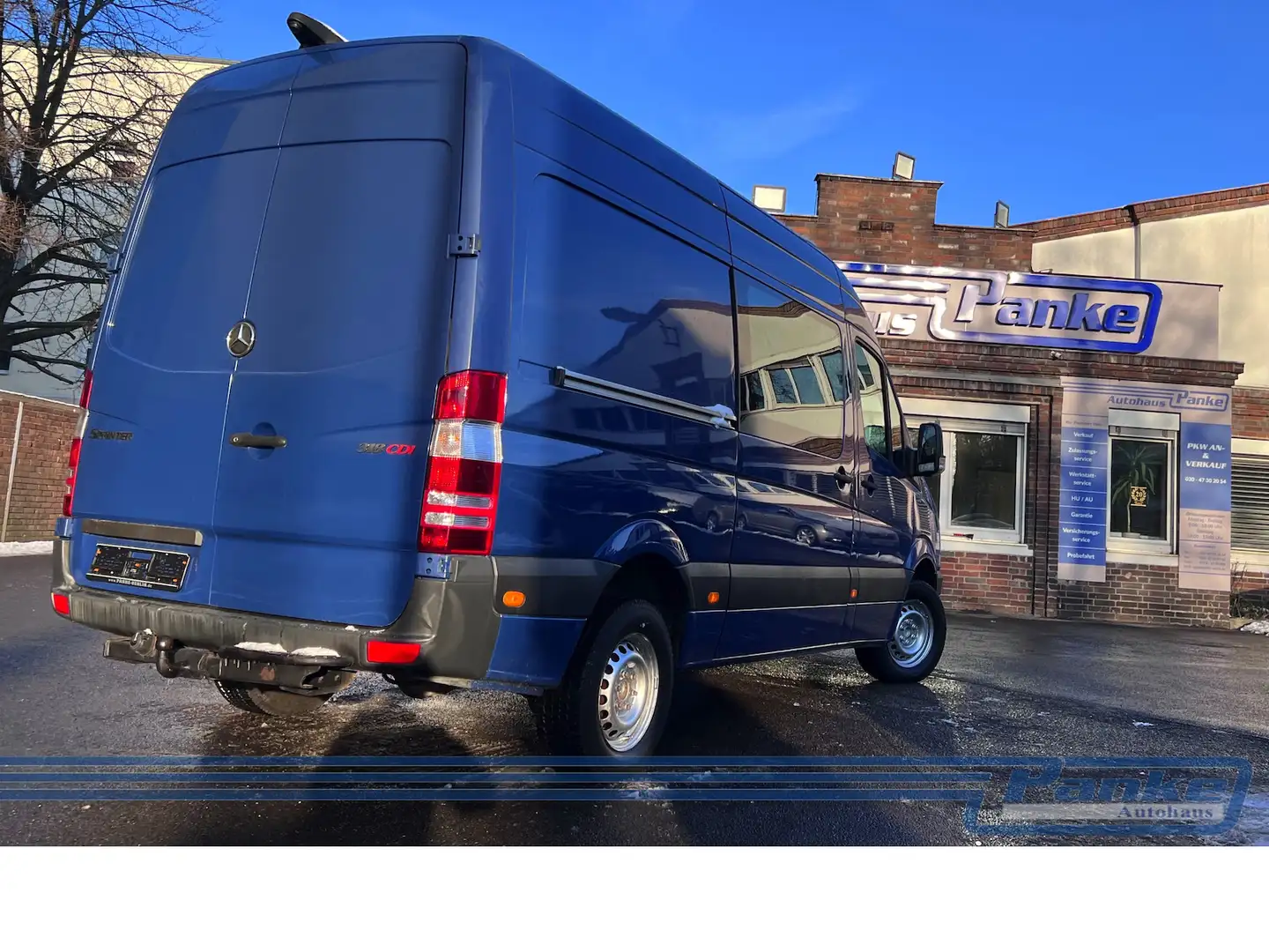 Mercedes-Benz Sprinter II Kasten 318/319 CDI*Autom*AHK*Tempo* Blau - 2