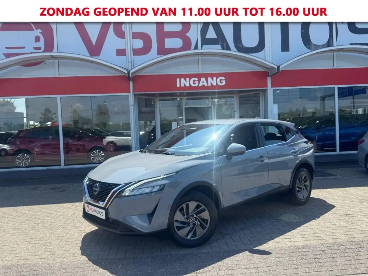 Nissan Qashqai 1.3 DIG-T 140PK NARDO-GREY NAVI CAMERA CARPLAY AIR Grijs - 1