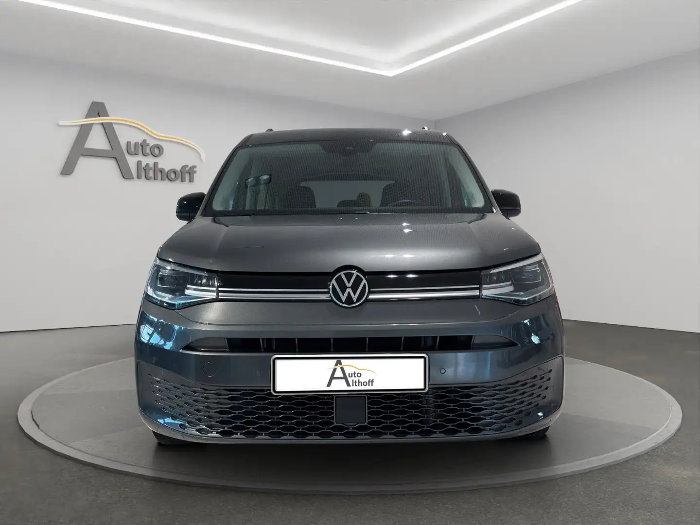 Volkswagen Caddy 2.0TDI Style DSG AHK NAV LED ACC PARK KAM Gris - 2