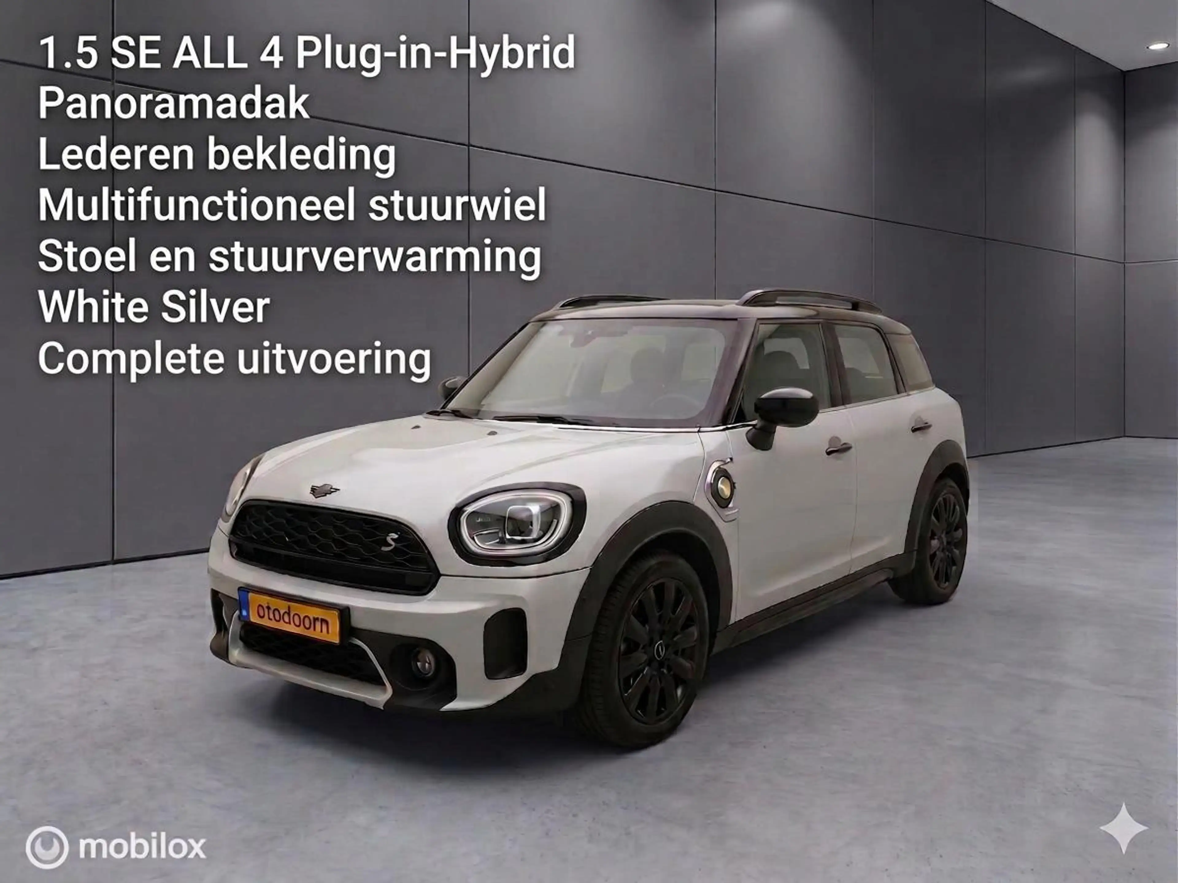MINI Cooper SE Countryman 1.5 ALL4 pano/leder/camera/blackp