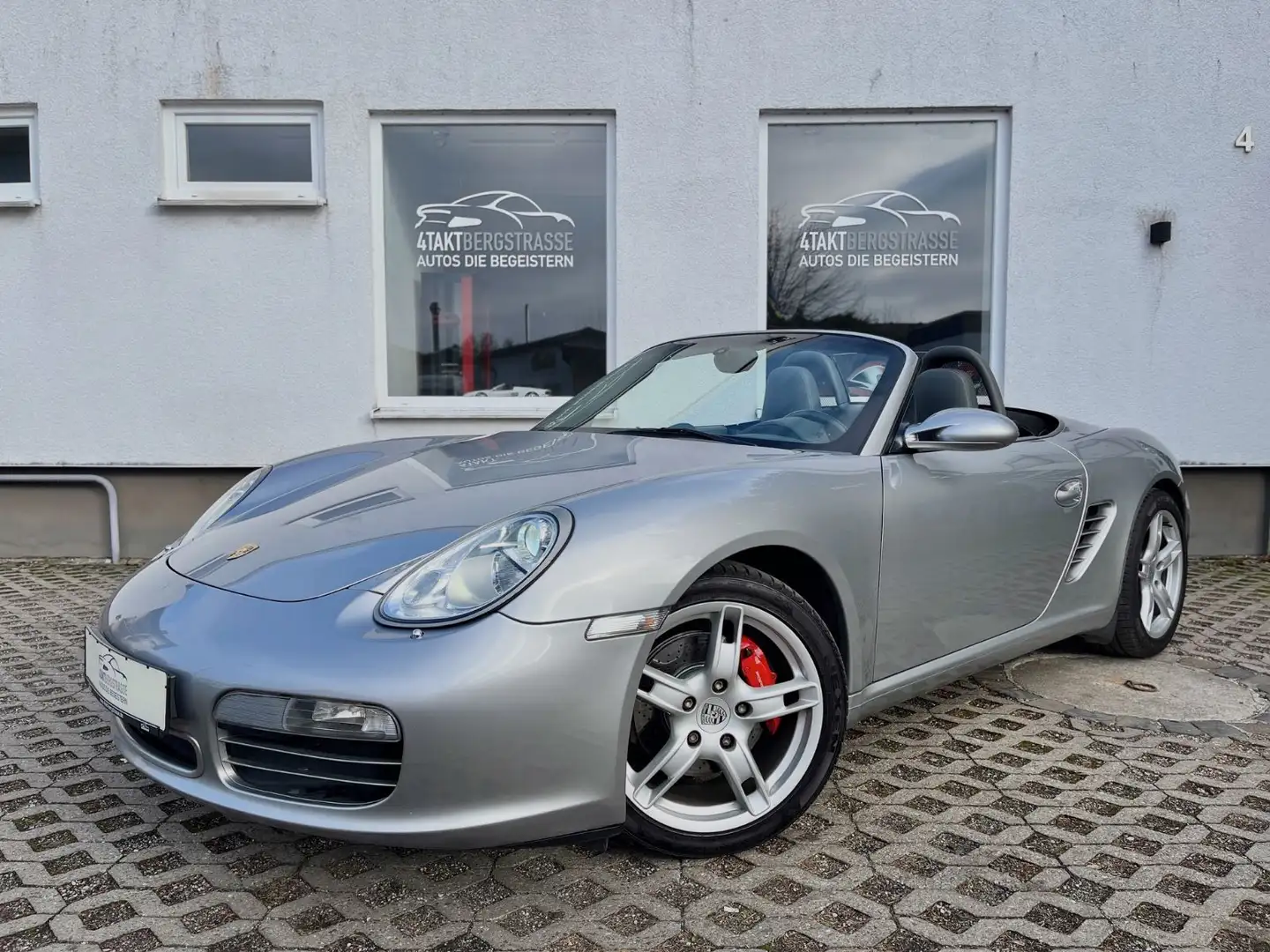Porsche Boxster S PCCM-Plus CarPlay BOSE Chrono PASM Gris - 2