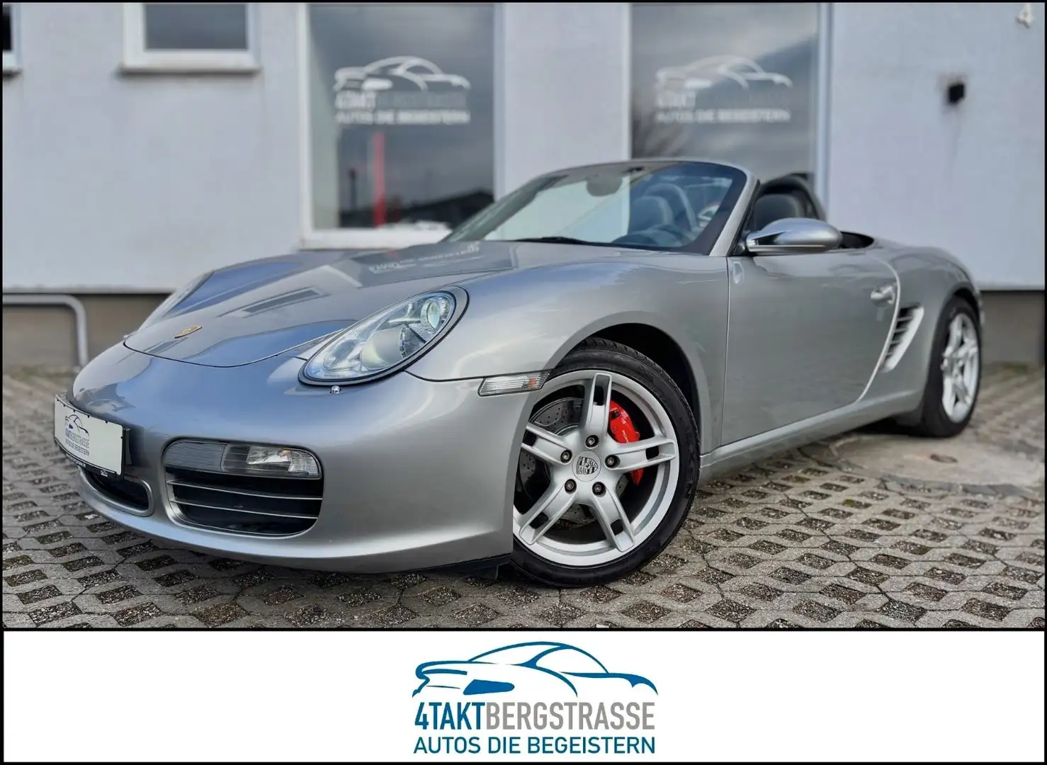 Porsche Boxster S PCCM-Plus CarPlay BOSE Chrono PASM Gris - 1