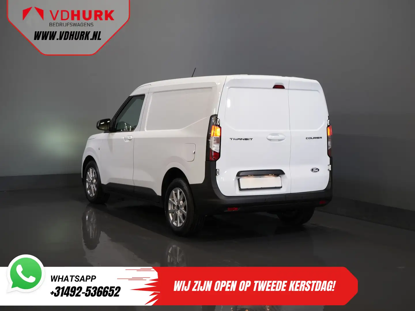 Ford Transit Courier 1.5 TDCi 100 pk Limited BPM VRIJ! Virtual Cockpit/ Blanc - 2