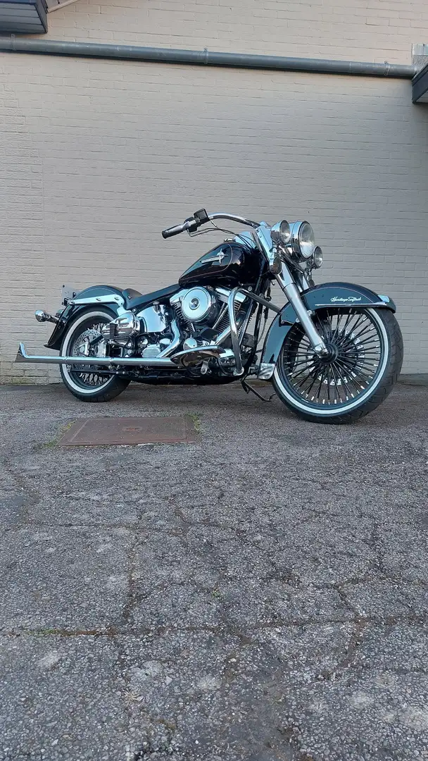 Harley-Davidson Heritage Softail evo 1340 Noir - 2