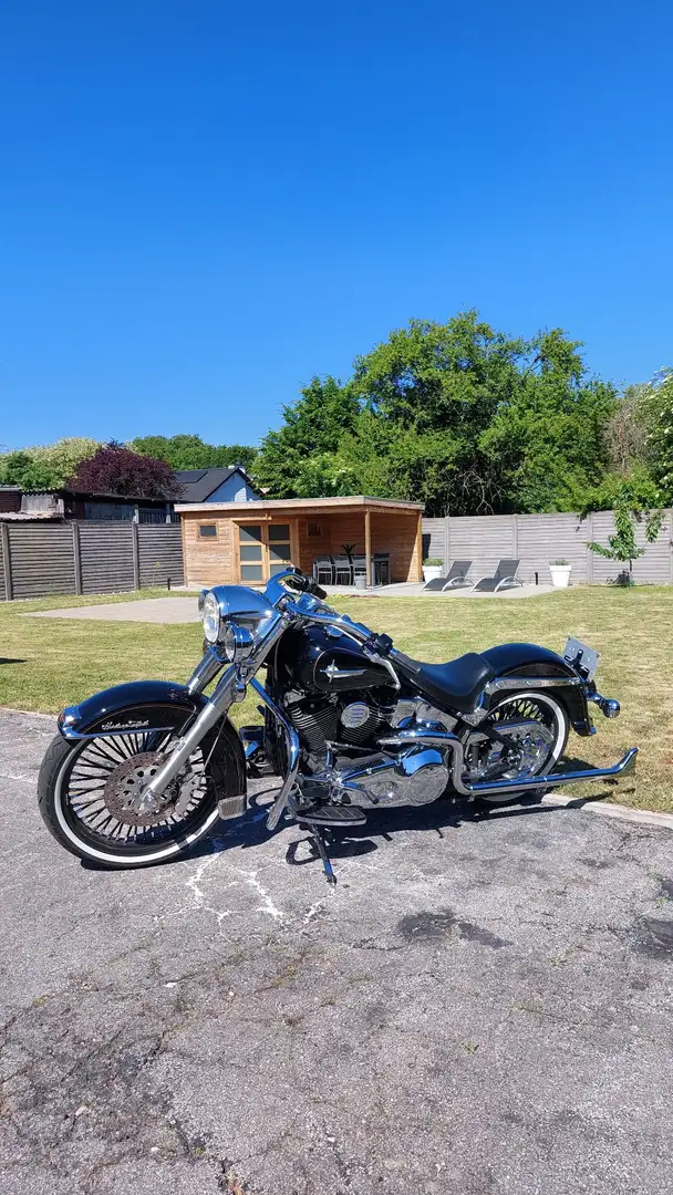 Harley-Davidson Heritage Softail evo 1340 Noir - 1