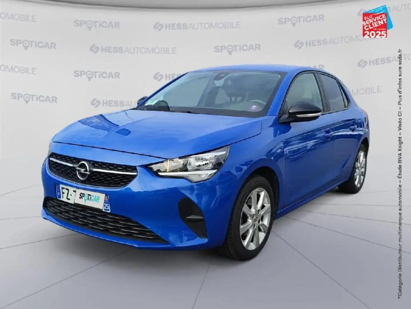 Opel Corsa-e 1.2 75ch Edition Carplay Bleu - 1