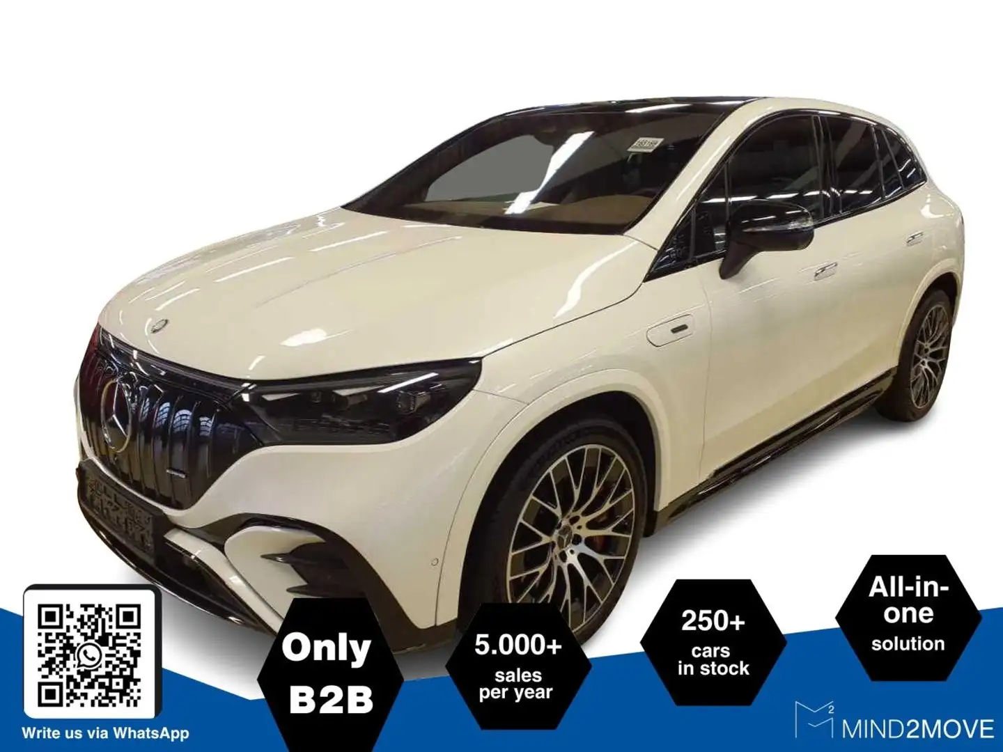 Mercedes-Benz EQE SUV 53 AMG 4Matic+ Blanc - 2