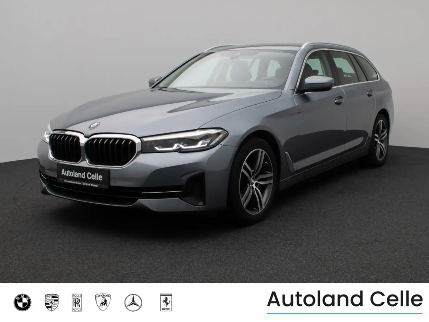 BMW 520 Kamera HiFi HUD DAB WLAN Komfort Alarm AHK Niebieski - 1