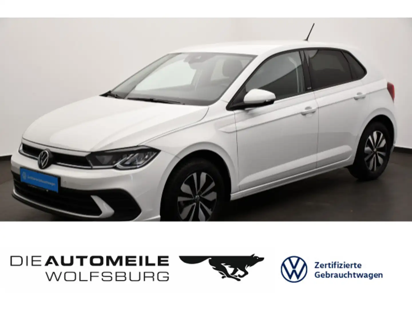 Volkswagen Polo VI 1.0 Move Sitzhzg/LED/Einparkhi v+h Weiß - 1