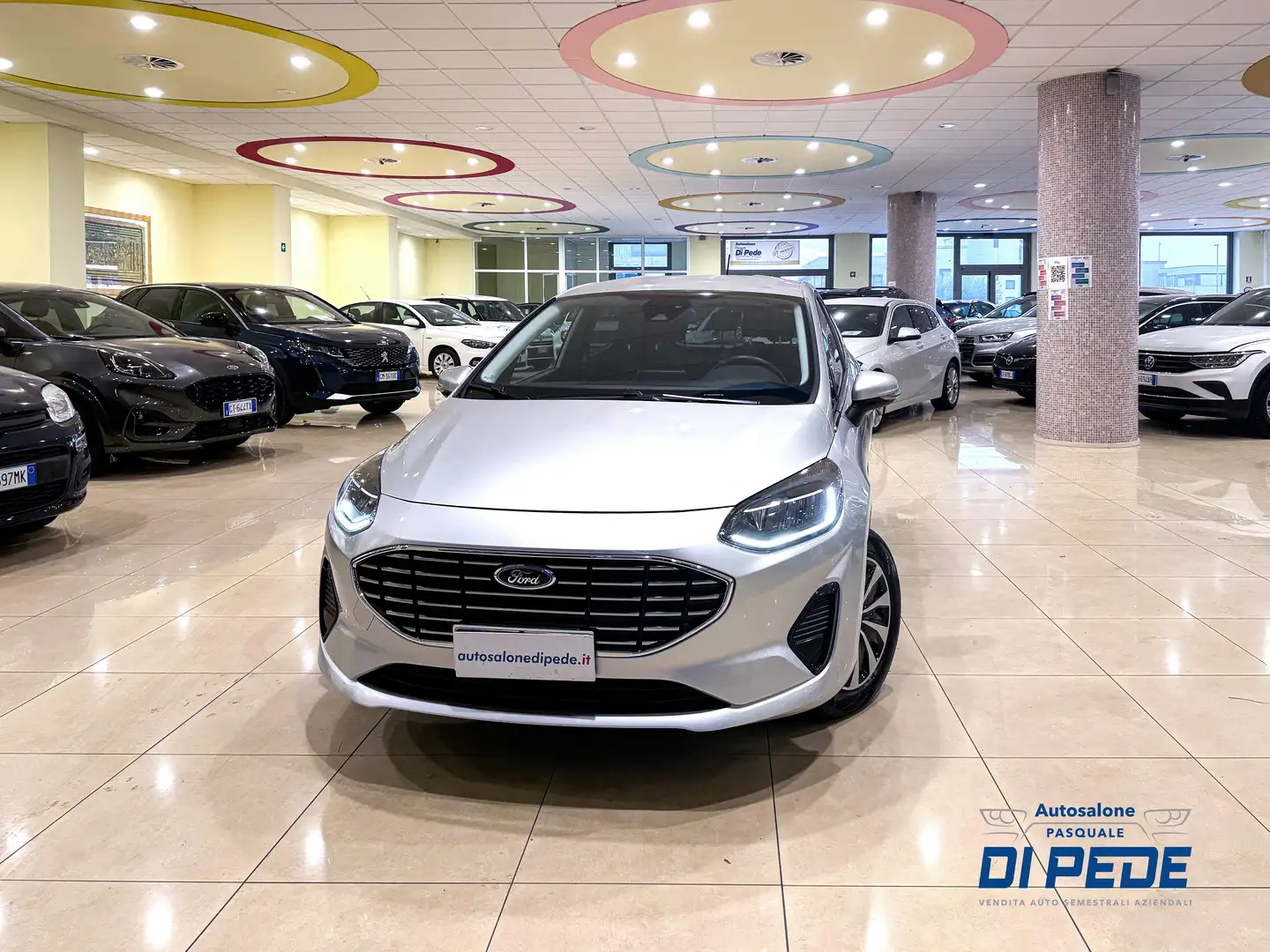 Ford Fiesta Fiesta VII 2022 5p 5p 1.1 Titanium 75cv Argento - 1