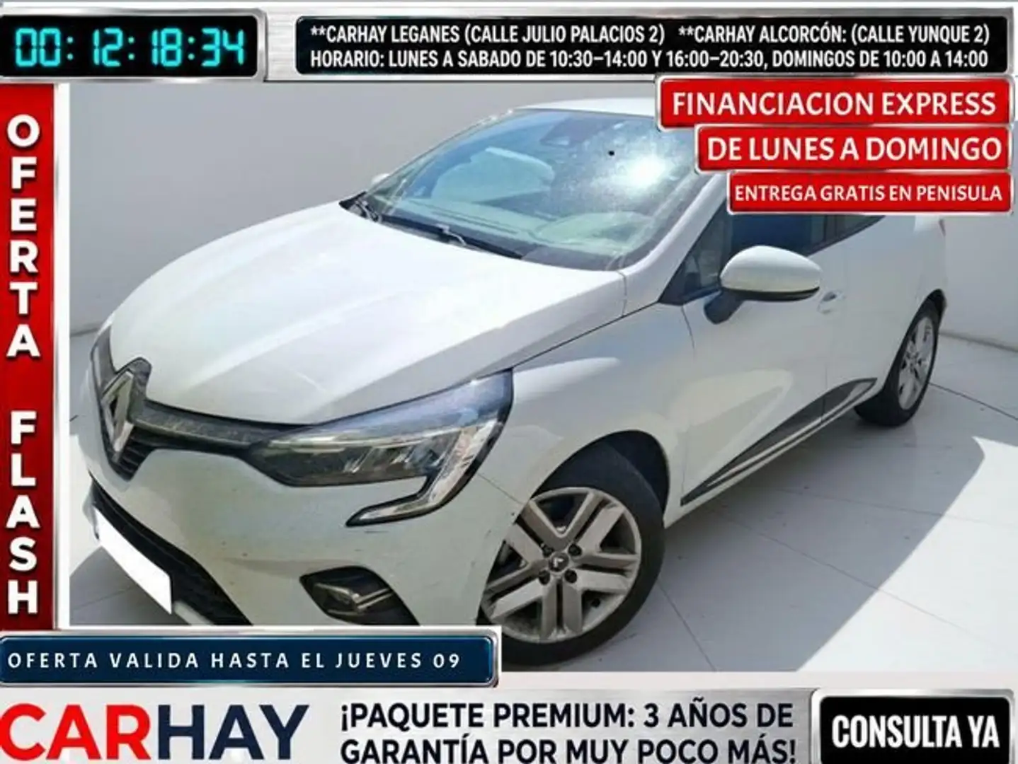 Renault Clio 1.6 E-TECH 140 CV BUSINESS Blanco - 1