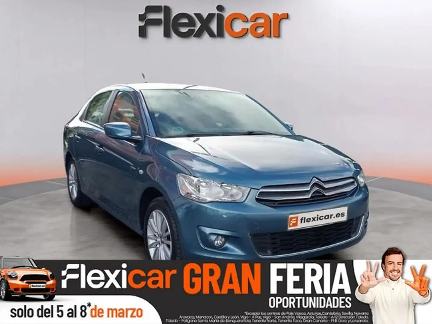 Citroen C-Elysée 1.6 VTi Exclusive 115 Blau - 1