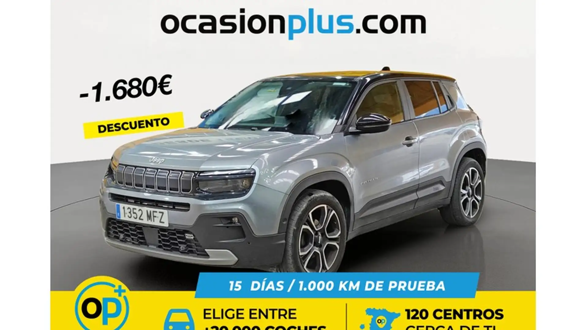 Jeep Avenger 1.2 Summit 74KW Grau - 1