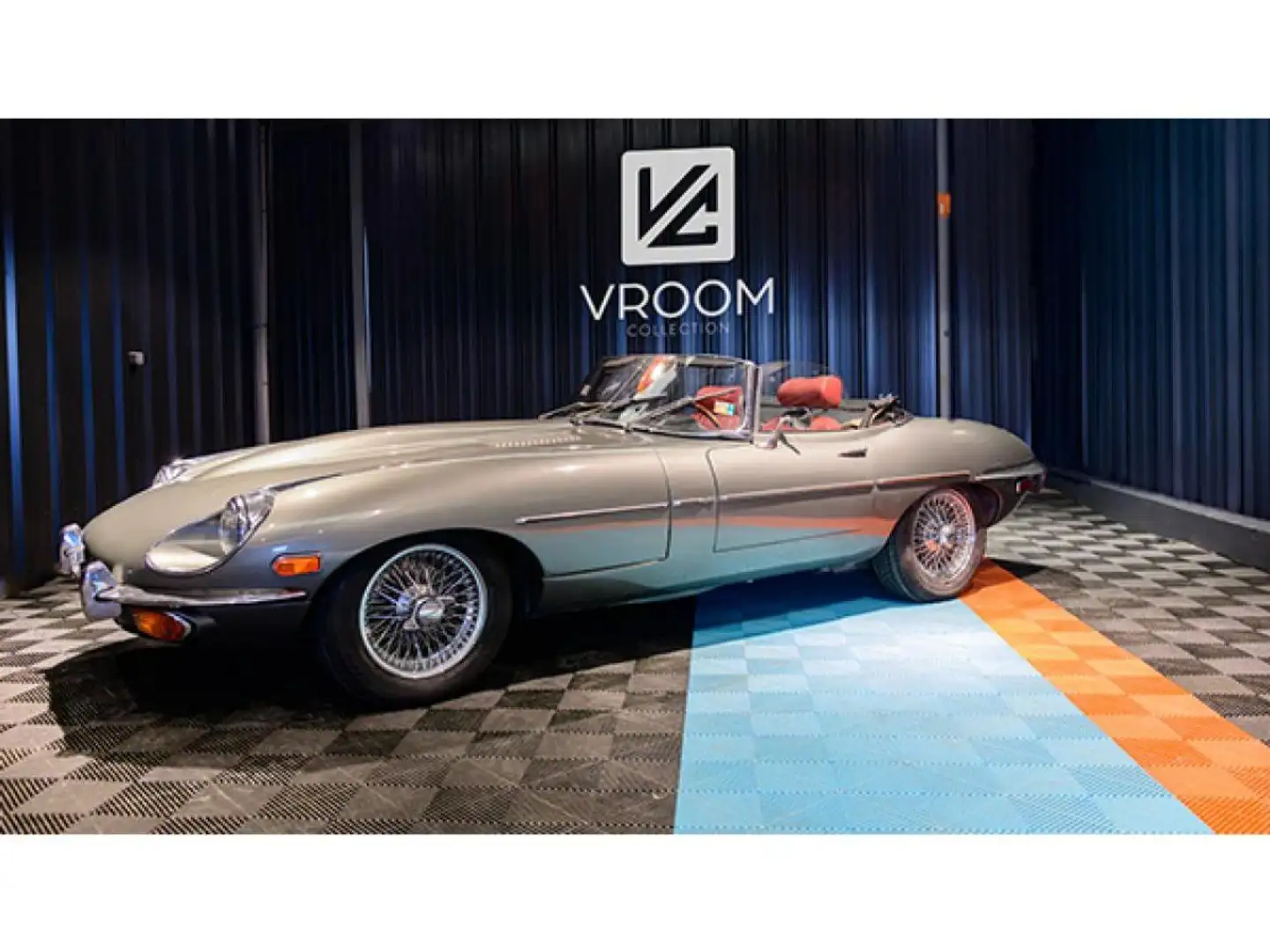 Jaguar E-Type TYPE E CABRIOLET SERIE 2 - 4,2L - 265CV Grijs - 2