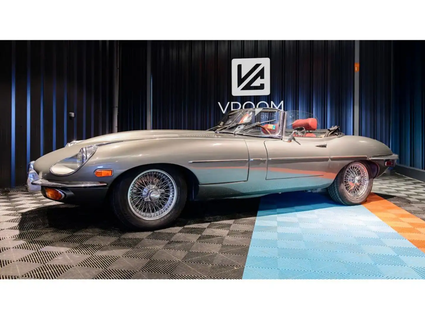 Jaguar E-Type TYPE E CABRIOLET SERIE 2 - 4,2L - 265CV Grijs - 1