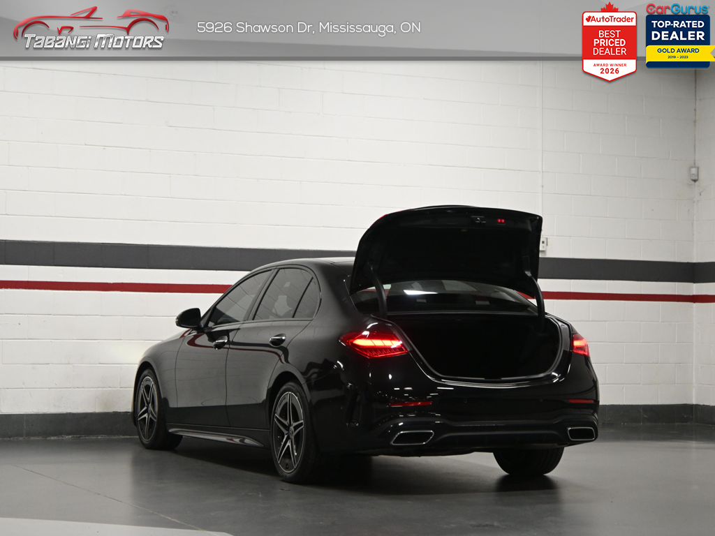 2023 Mercedes-Benz C-Class Sedan C 300 4MATIC No Accident AMG Night Red Interior 3
