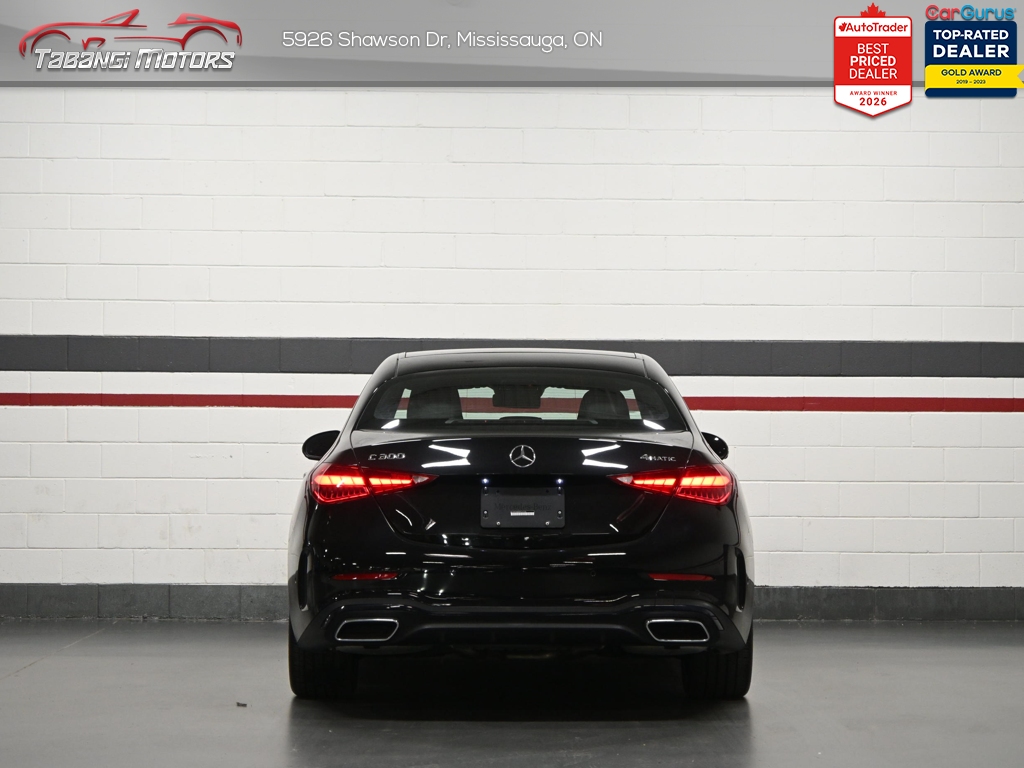 2023 Mercedes-Benz C-Class Sedan C 300 4MATIC No Accident AMG Night Red Interior 3