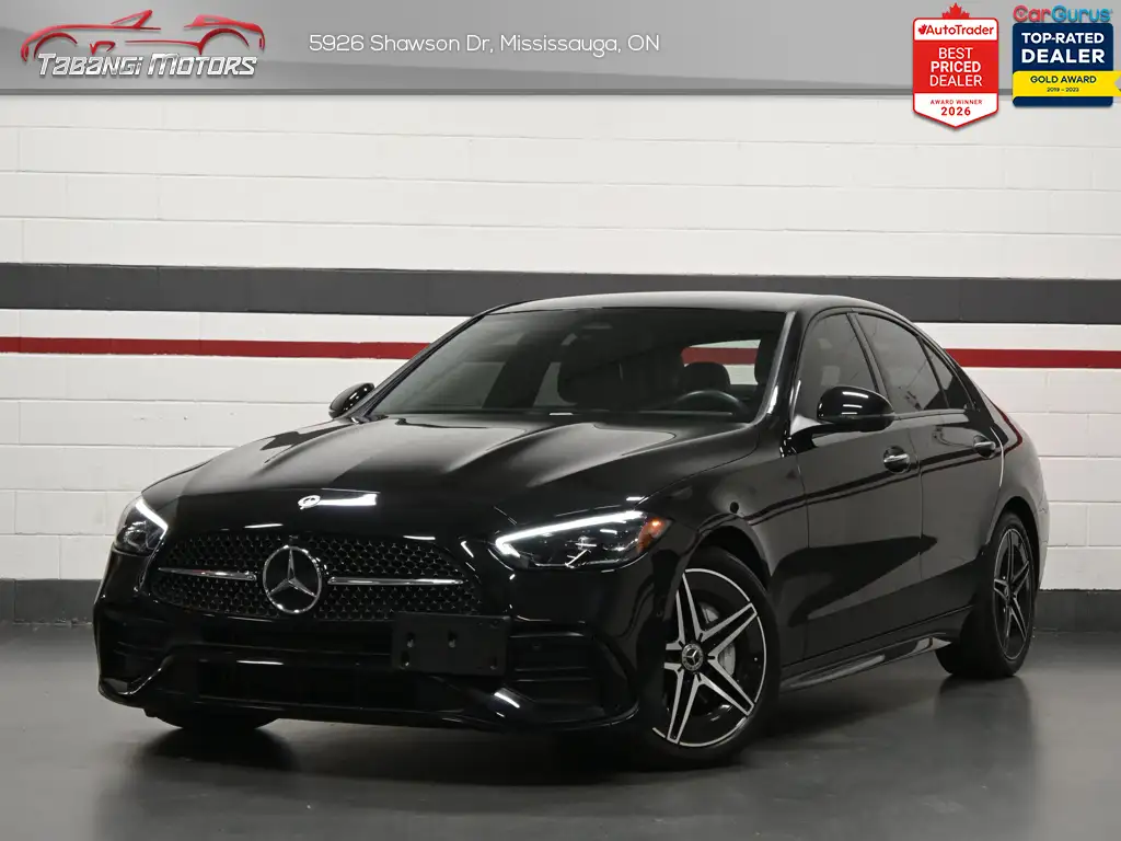 2023 Mercedes-Benz C-Class Sedan C 300 4MATIC No Accident AMG Night Red Interior 3