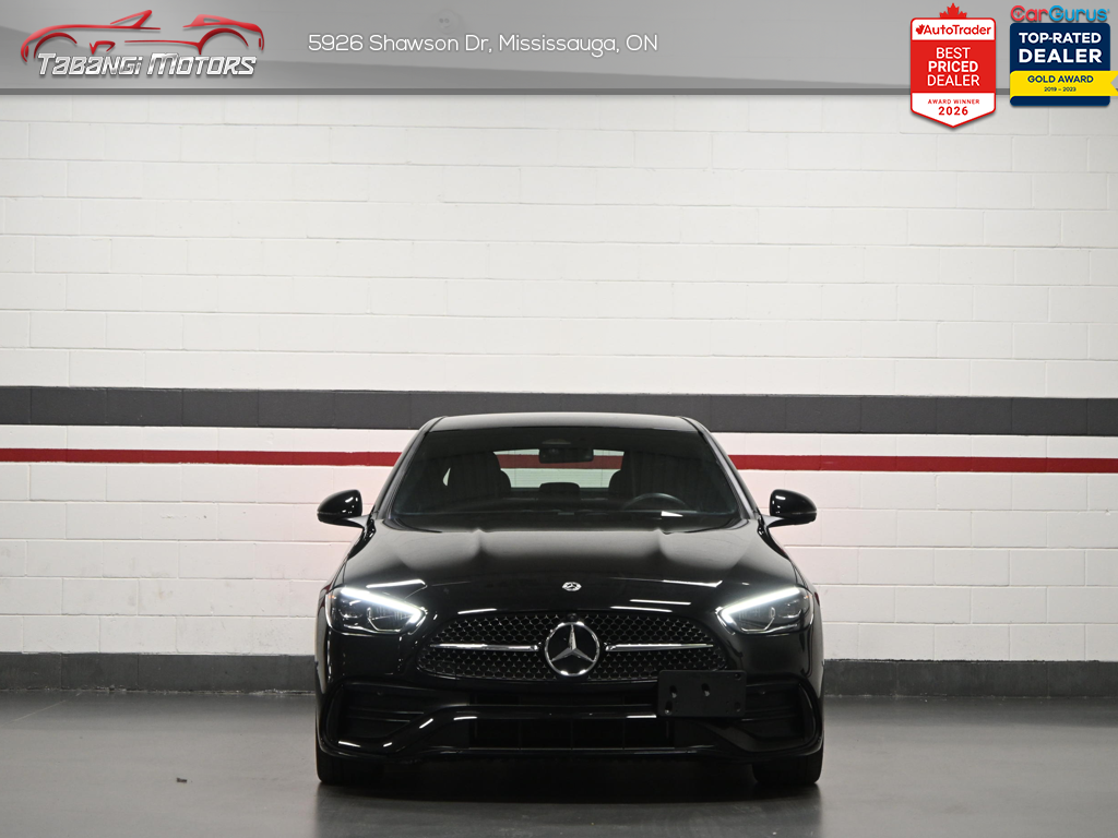 2023 Mercedes-Benz C-Class Sedan C 300 4MATIC No Accident AMG Night Red Interior 3