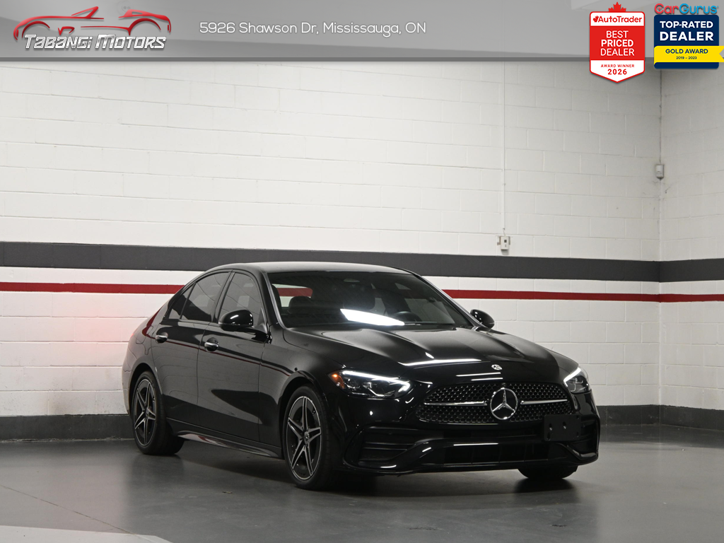2023 Mercedes-Benz C-Class Sedan C 300 4MATIC No Accident AMG Night Red Interior 3