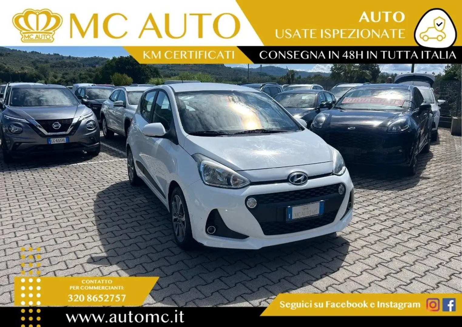 Hyundai i10 1.0 MPI Comfort PROMO CON FINAZ Blanc - 1