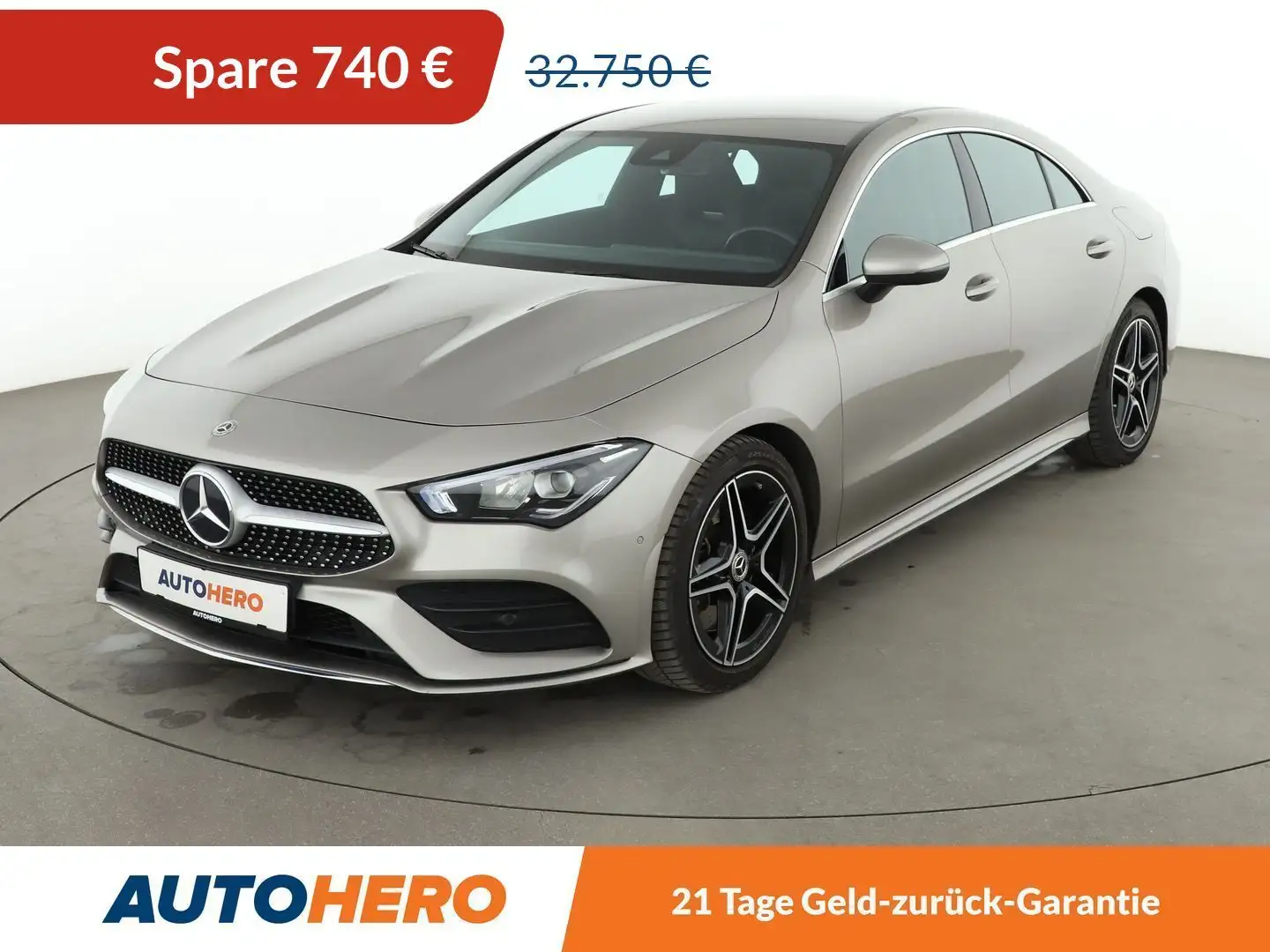 Mercedes-Benz CLA 250 CLA 250 4Matic AMG Line Aut.*NAVI*ACC*CAM* Silber - 1