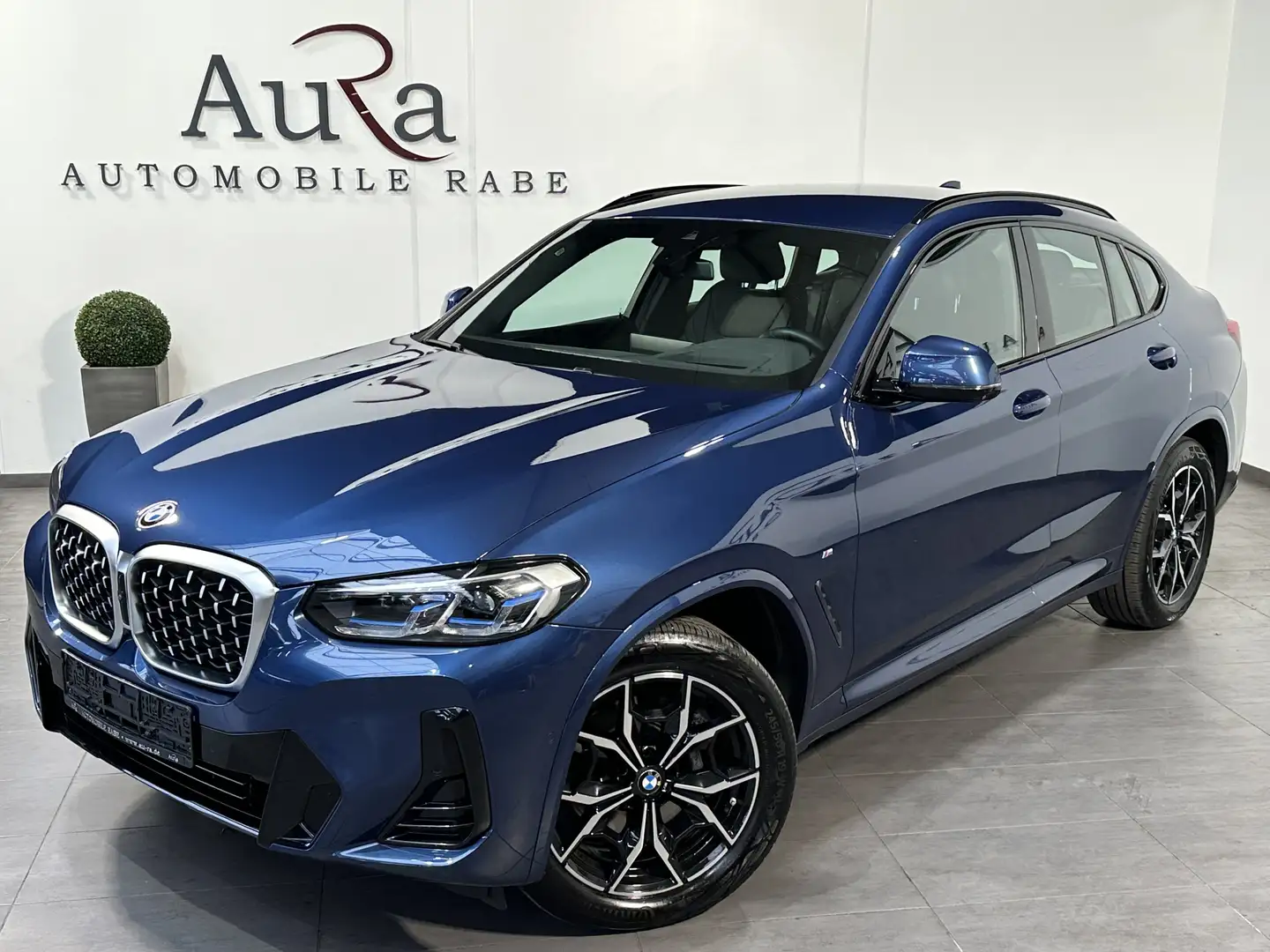 BMW X4 xDrive30d M-Sport NAV+LASER+AHK+HUD+360°-KAM Blau - 2