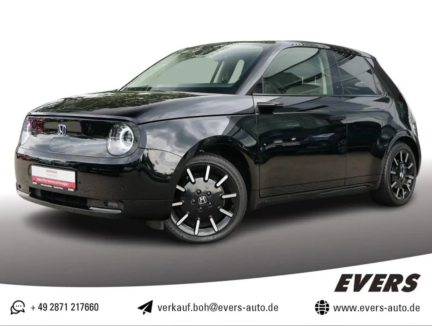 Honda e ADVANCE 17" NAVI+PANORAMAD.+ACC+360°KAM+SHZ Schwarz - 1