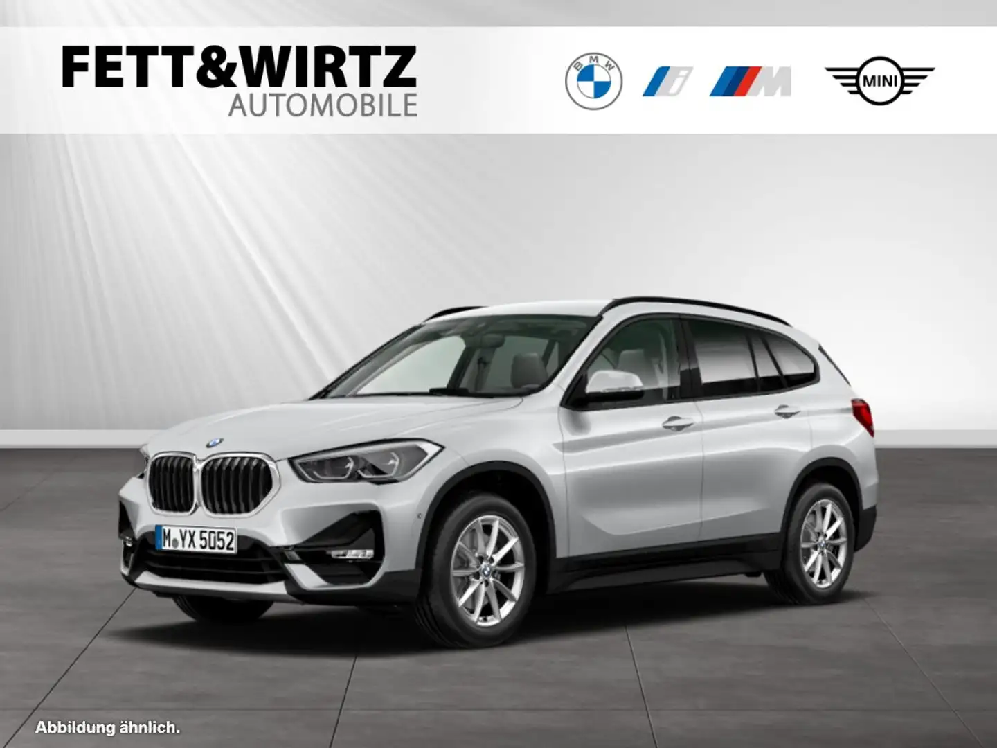 BMW X1 xDrive20d AHK|Head-Up|Memory|DA+&PA Silber - 1