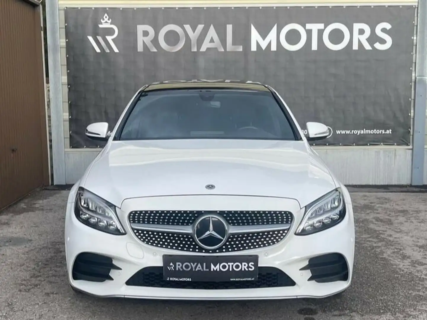 Mercedes-Benz C 200 d/AMG/DIGITAL TACHO Weiß - 2