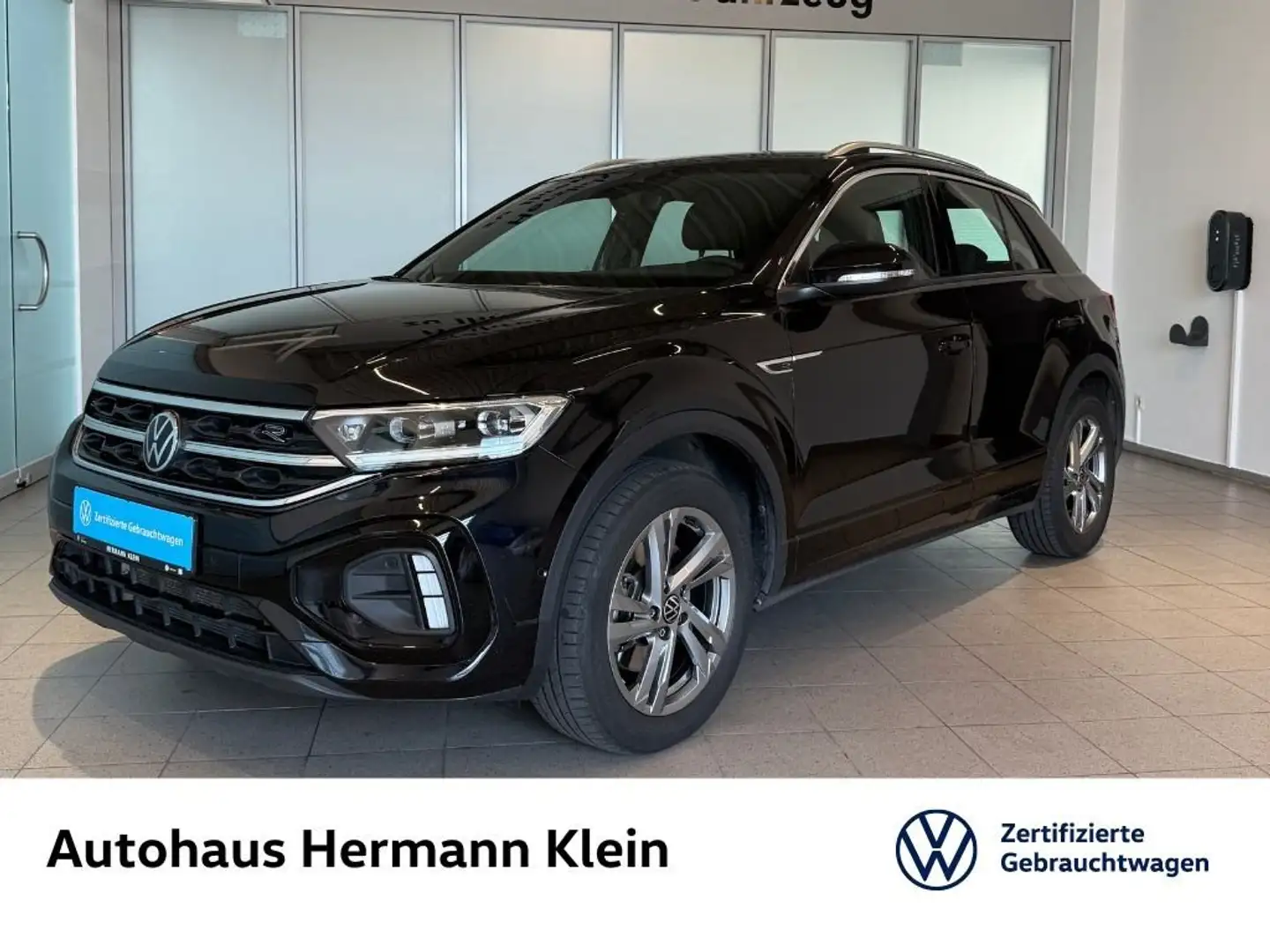 Volkswagen T-Roc 2.0 TSI R-Line 4Motion AHK, ACC, LED+ Schwarz - 1