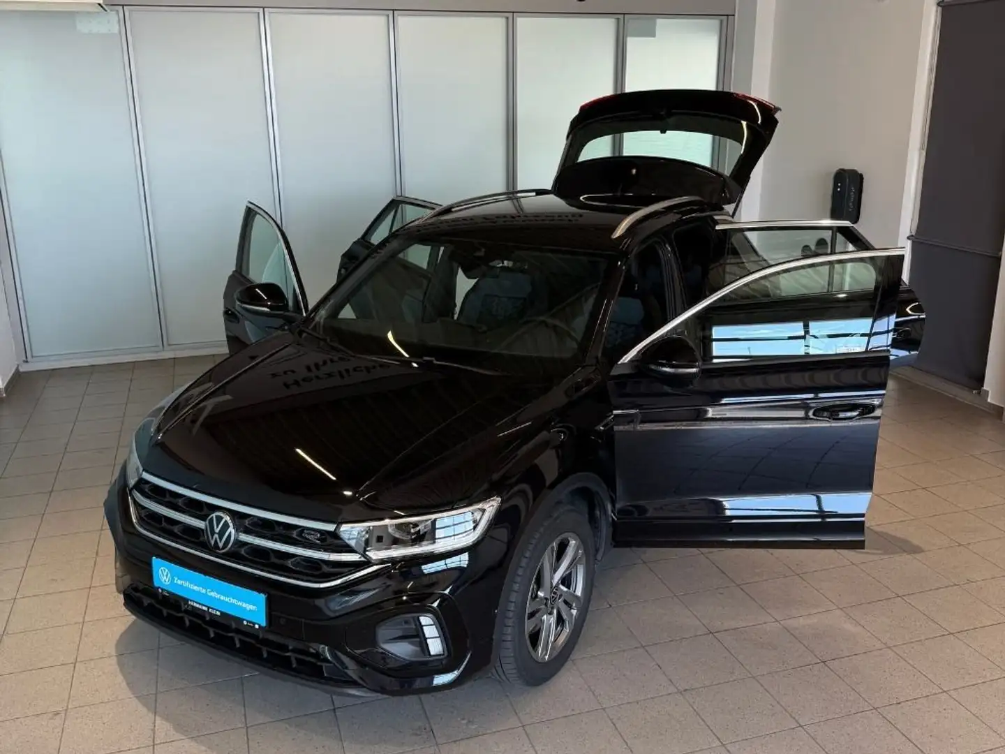 Volkswagen T-Roc 2.0 TSI R-Line 4Motion AHK, ACC, LED+ Schwarz - 2