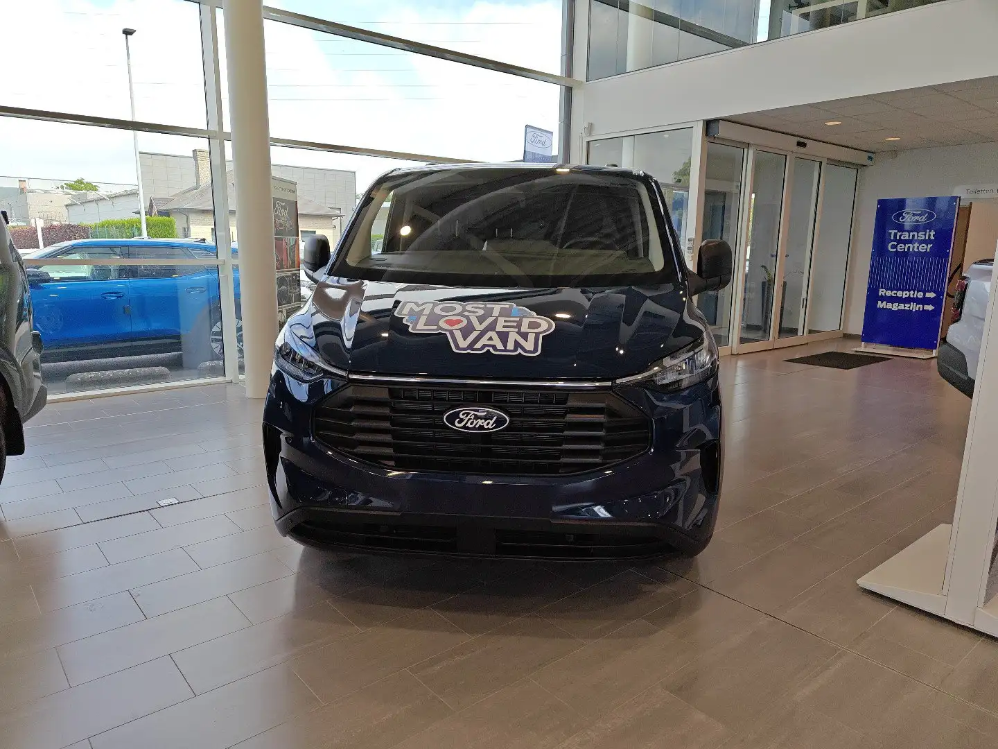 Ford Transit Custom 300L TD Trend Bleu - 2