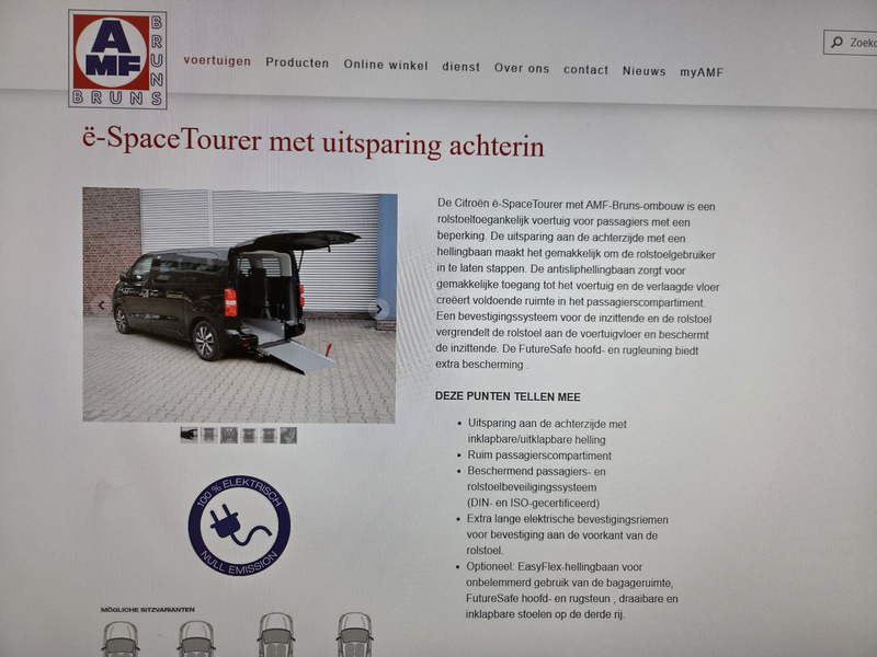 Citroen Spacetourer ë-SpaceTourer XL L3 75kWh Rolstoelauto / Rolstoelb — photo 50