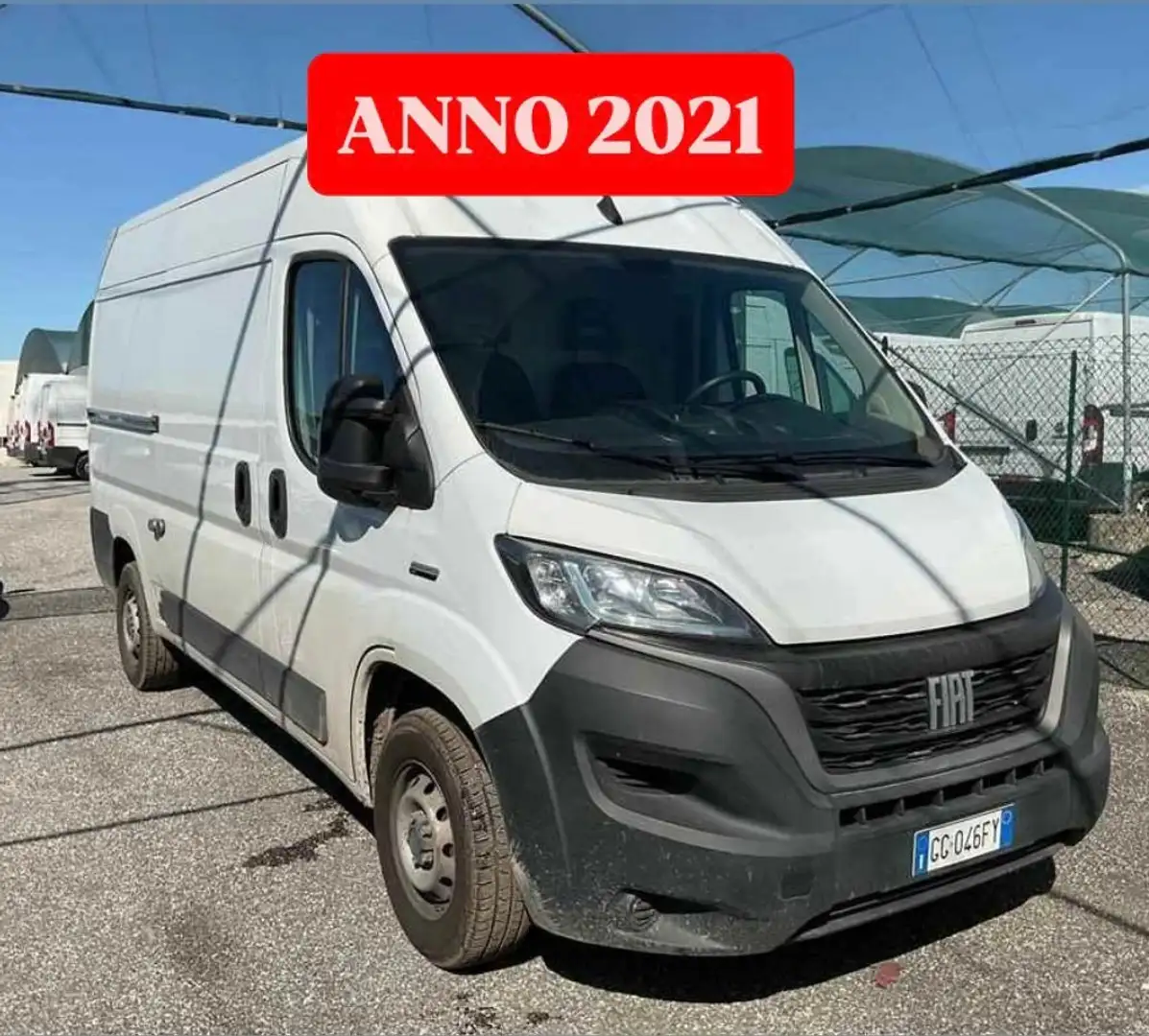 Fiat Ducato 2.2mjt 140cv L2H2 FURGONE Anno 2021 Bianco - 2