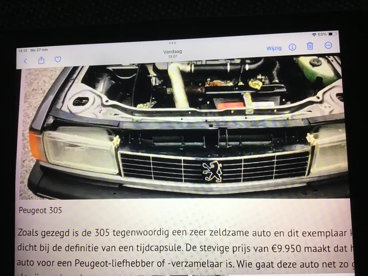 Peugeot 305 1.3, foto 12